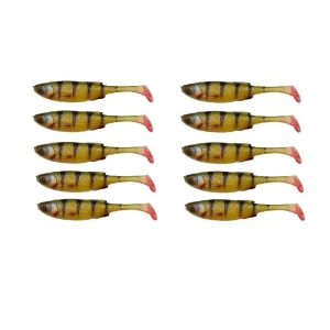 Gumy Hurtem ZESTAW 10szt Savage Gear Craft Shad 7.2cm 2.6g Perch 
