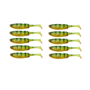 Gumy Hurtem Zestaw 10szt Savage Gear Craft Shad 7.2cm 2.6g Firetiger