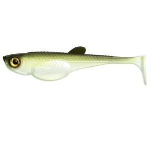Libra Lures Embrion Shad 4" 031 Olive Whitefi 6szt