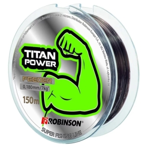 Żyłka Robinson Titan Power Feeder 0,225mm 150m Brąz