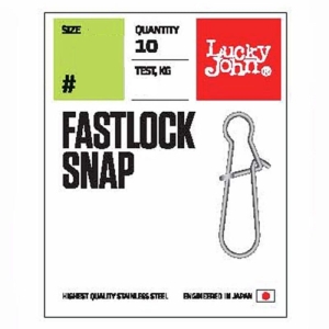 Agrafka Lucky John Fastlock Snap #2 22kg 10szt