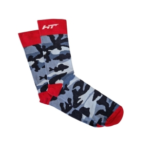Skarpetki Hype Tackle Premium Socks Camo Czerw-Czarno 06 R39-42