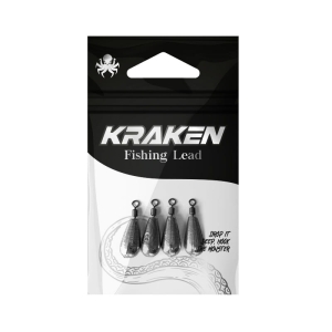Kraken Ciężarek Łezka z Krętlikiem 20g 4szt