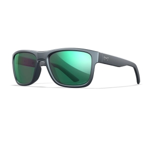 Wiley X OVATION Capt Pol Green Mirror Matte Gra