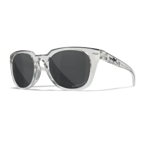 Wiley X TREK Capt Smoke Grey Gloss Crystal Light G
