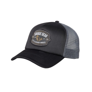Czapka Savage Gear Badge Trucker Cap Black