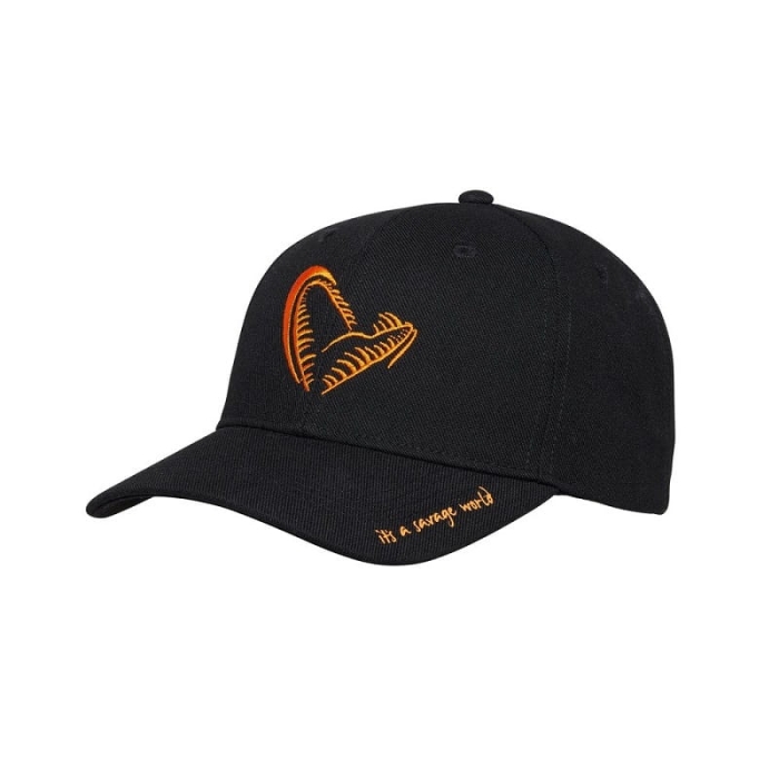Czapka Savage Gear Jaw Baseball Cap Black.jpg