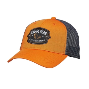Czapka Savage Gear Badge Trucker Cap Orange
