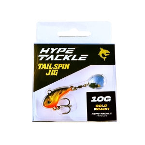 Hype Tackle Wirujący Ogonek Tail Spin Jig Gold Roach 10g 1szt