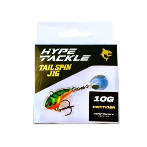 Hype Tackle Wirujący Ogonek Tail Spin Jig Firetiger 10g 1szt