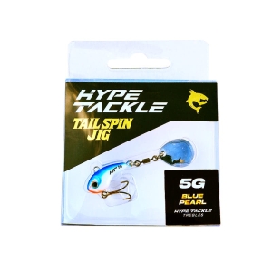 Hype Tackle Wirujący Ogonek Tail Spin Jig Blue Pearl 5g 1szt