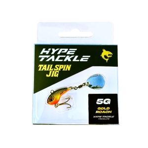 Hype Tackle Wirujący Ogonek Tail Spin Jig Gold Roach 5g 1szt