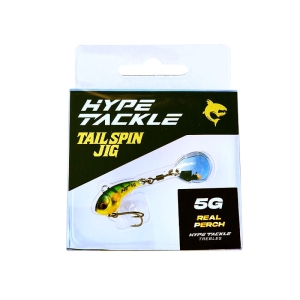 Hype Tackle Wirujący Ogonek Tail Spin Jig  Real Perch 5g 1szt