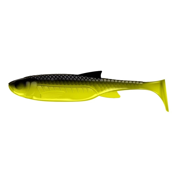 Libra Lures Kraken Shad 6 150MM 006 HOT YELLOW.jpg