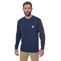 Koszulka Carhartt Dearborn Loose LS Navy L34.jpg