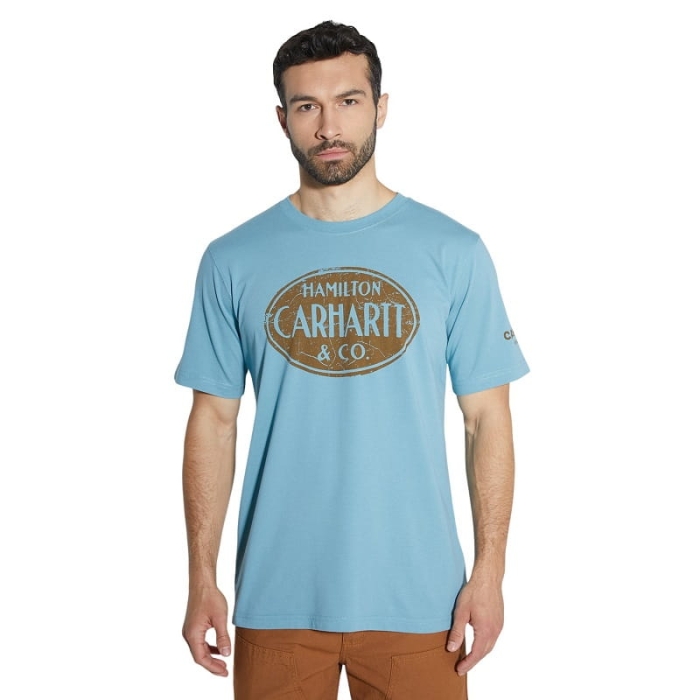 Koszulka Carhartt Hamilton Graphic Summer Blue M2.jpg