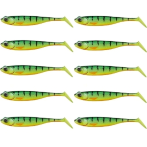 Gumy Hurtem Zestaw Dam Shadster Slim 6,5cm Firetiger 10szt