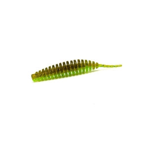 FishUP Tanta 2,5" #204 Green Pumpkin/Chartr 8szt