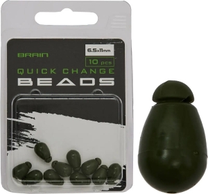 Łącznik Brain Quick Change Beads L 6.5x11mm 10 szt