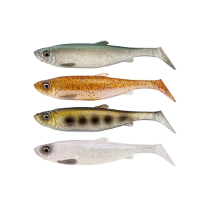 Gumy Savage gear 3D Herring Shad 9cm 5g  Clear Water Mix
