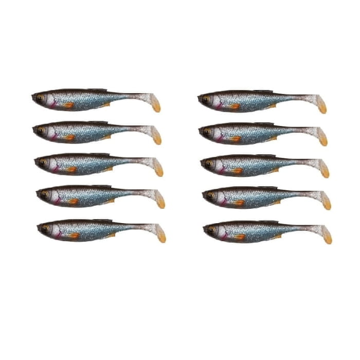 Gumy Hurtem ZESTAW 10szt Savage Gear Craft Shad 10cm 6g Roach.jpg