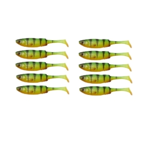 Gumy Hurtem Zestaw 10szt Savage Gear Craft Shad 7.2cm 2.6g Firetiger