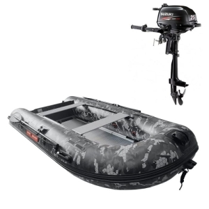 Zestaw Ponton Hype Boats 300 Standard Alu +Silnik Spalinowy Suzuki 2.5km DF2,5S 0025F 