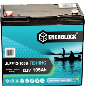 Akumulator Enerblock Lithium ENR 105AH/12.8V JLFP12-105B FISHING