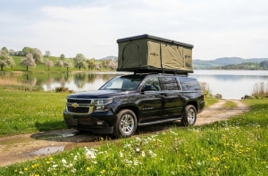  Namiot dachowy HooHoo Outdoors HardShell Prostokątny Khaki 218x139x100cm