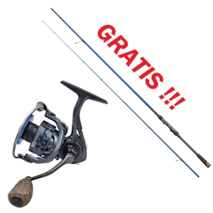 Kołowrotek Hype Tackle H2 3000 5.2:1 + GRATIS Wędka Hype Tackle H2 Target Jig XF 2,51m 5-23g 2cz S