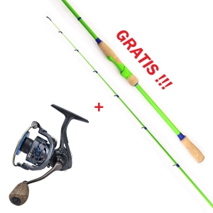 Kołowrotek Hype Tackle H2 3000 5.2:1 + GRATIS Wędka Hype Tackle Fresh 2,74m 5-25g 2cz S