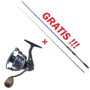 Kołowrotek Hype Tackle H2 3000 5.2:1 + GRATIS Wędka Hype Tackle H2 Target Zander 2,51m Up to 35g 2cz S 