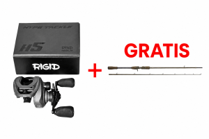 Zestaw Multiplikator Hype Tackle H5 120LH RIGID 8.1:1 + Wędka SG4 Fast Game 2,21cm 30-80g 2cz Cast GRATIS
