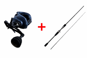 Zestaw Multiplikator Kraken T300 + Abu Garcia Svartzonker 2,38m 20-120G 2cz Cast