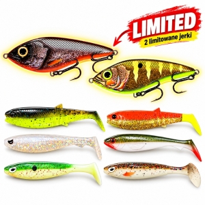 Zestaw Przynęt Premium Big Pike 18-23cm + Jerki Kraken Swimmer Limited Edition 12cm