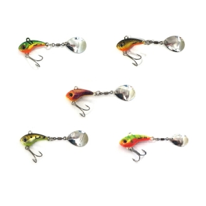 Zestaw Hype Tackle Wirujący Ogonek 5g Mix 1 - 5szt