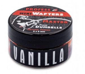 Dumbells Profess MINI Wafters FLUO Master Vanilla 6x8mm 25ml