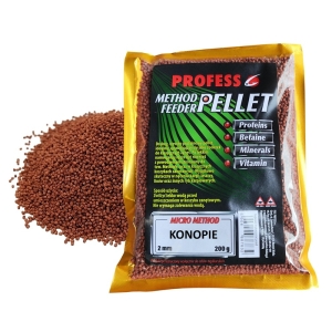 Pellet Profess Micro Method Feeder Konopie 2mm 200g