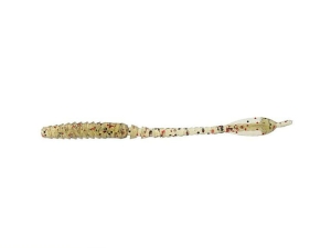 FishUP ARW Worm 5,5cm #045 Green Pumpkin Red Black  12szt