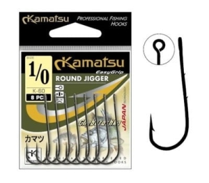 Haczyki KAMATSU CZEBURASHKA Round Forged #8 8szt
