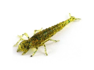 FishUP Diving Bug 5cm #036 Caramel Green Black 8szt