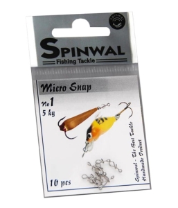 Agrafka Mikro Snap Spinwal nr.1 5kg 10szt.