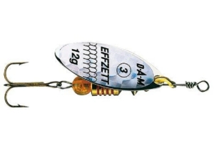 Obrotówka DAM Effzett Predator Silver Glitter nr 2/7g