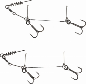 Savage Gear 1x7 TI Corkscrew Stinger 2x#1/0 23kg 1szt