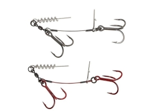 Savage Gear Carbon49 Corkscrew Stinger 2x#2/0 31kg 2szt