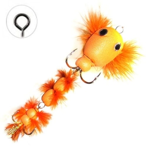 Floating Jig Bullhead Orange 10cm #2/#6