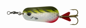 DAM STANDARD SPOON 5.5cm 22g OLIVE/CHARTREUSE TIGER UV