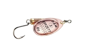 DAM SINGLEHOOK SPINNER #2 4g SINKING COPPER