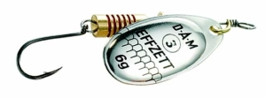 DAM SINGLEHOOK SPINNER #2 4g SINKING SILVER
