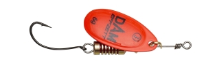DAM SINGLEHOOK SPINNER #2 4g SINKING ORANGE